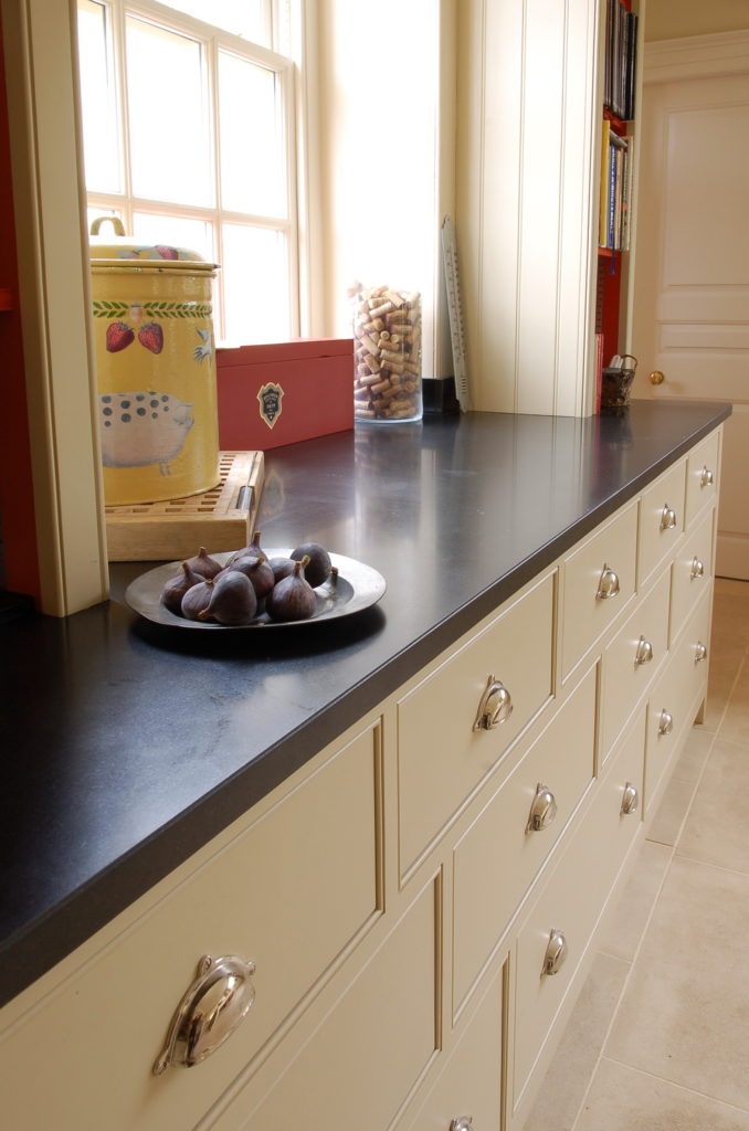 bespoke farmhouse kitchen apocathary cabinet