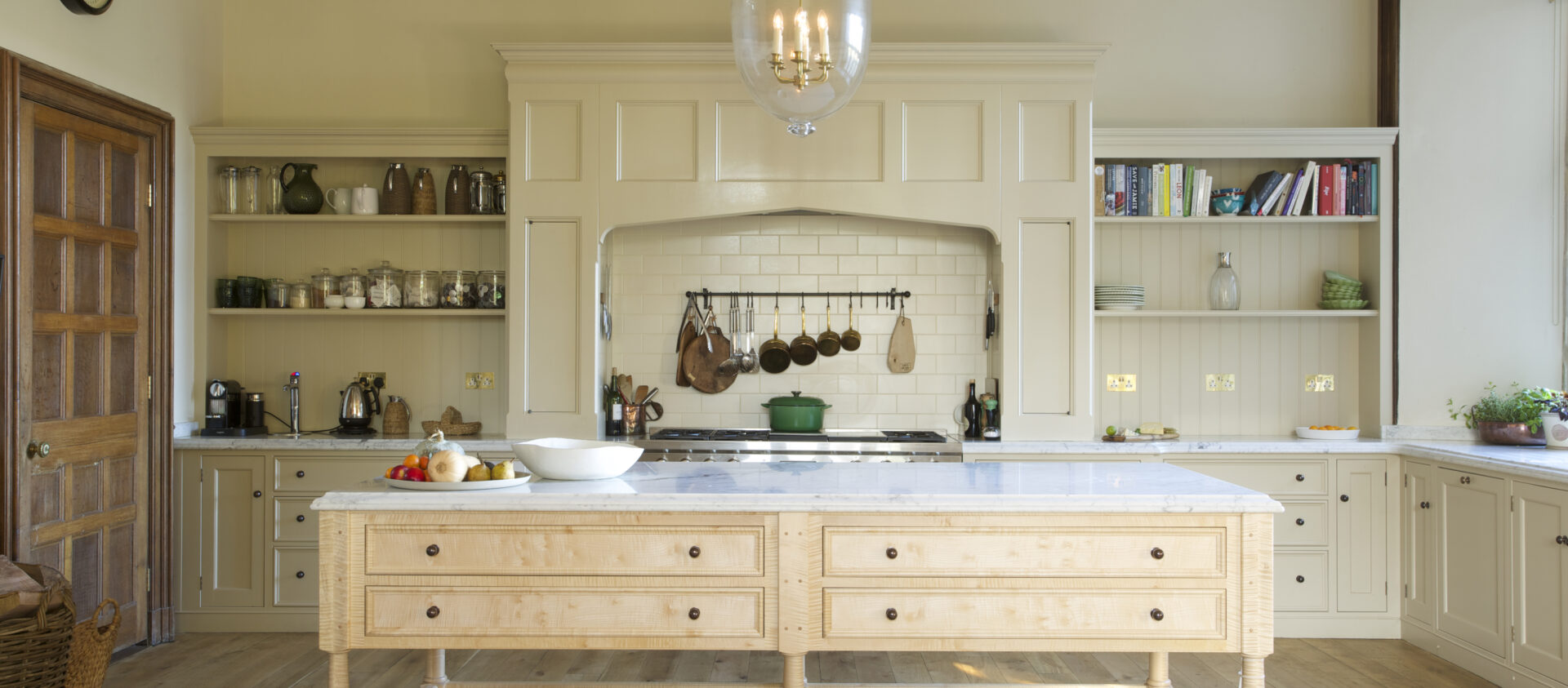 bespoke cooks table kitchen island