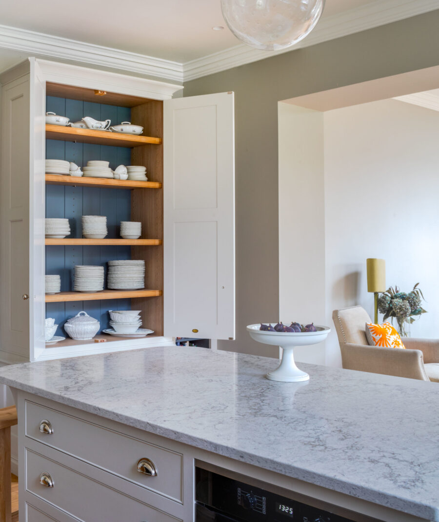 Bespoke hand painted Georgian kitchen design