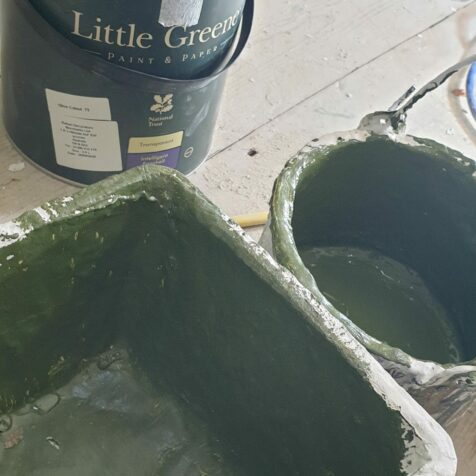 The art of painting a hand-painted kitchen