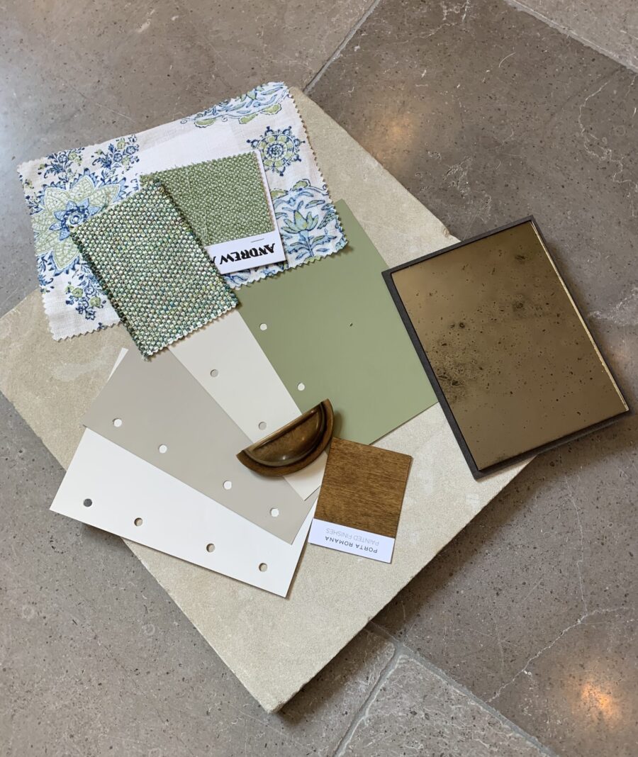 Paint colours selected for a hand painted period kitchen Paint colours selected for a hand painted period kitchen