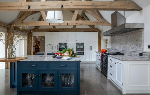 A contemporary manor house kitchen