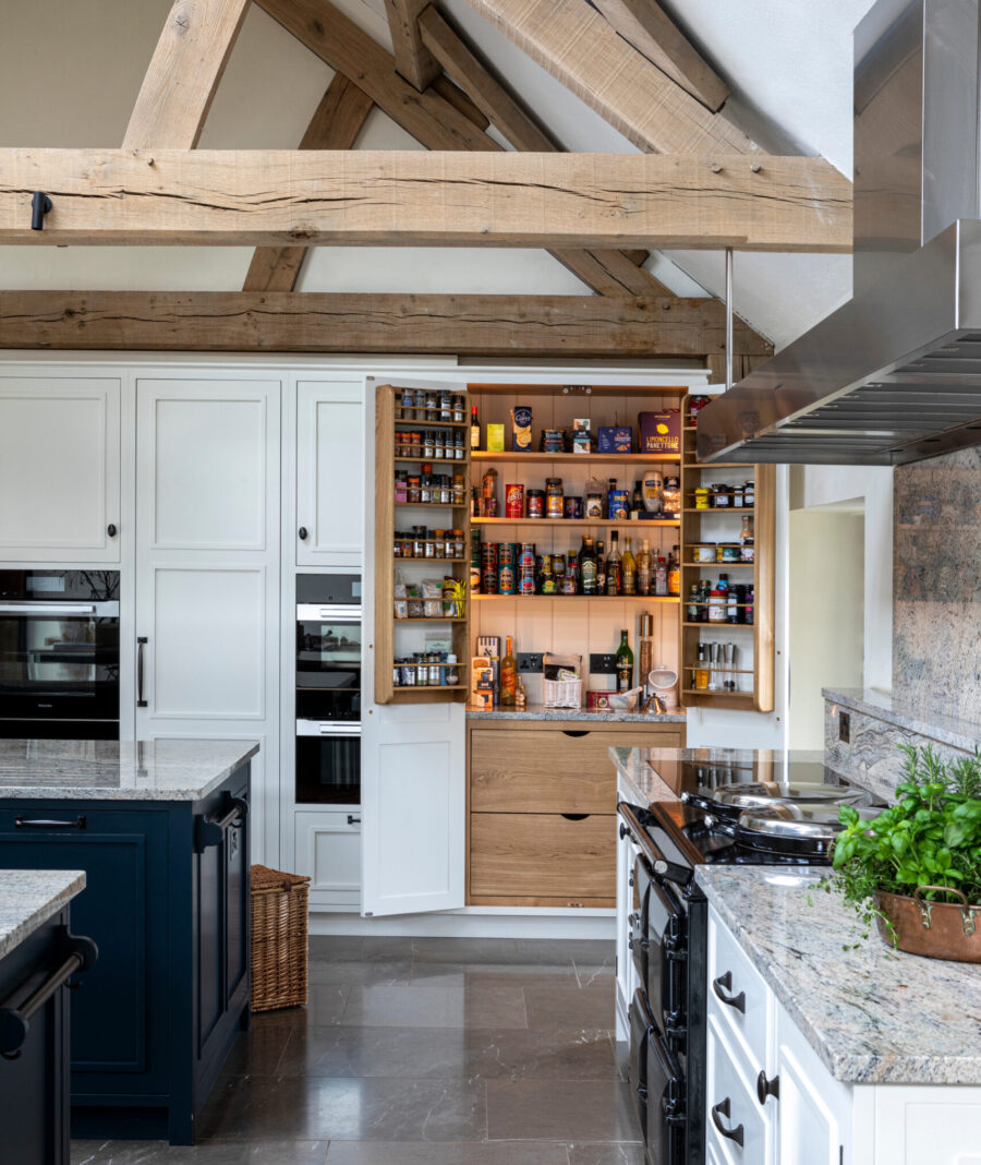 An integrated pantry cabinet An integrated pantry cabinet