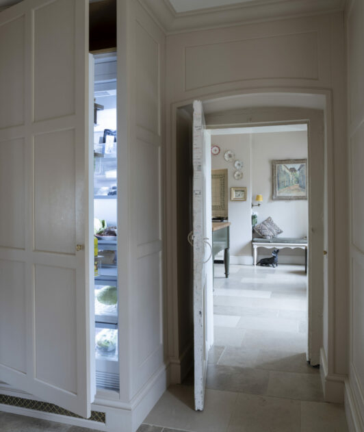 How to Hide a Refrigerator in a Period Kitchen? Guild Anderson