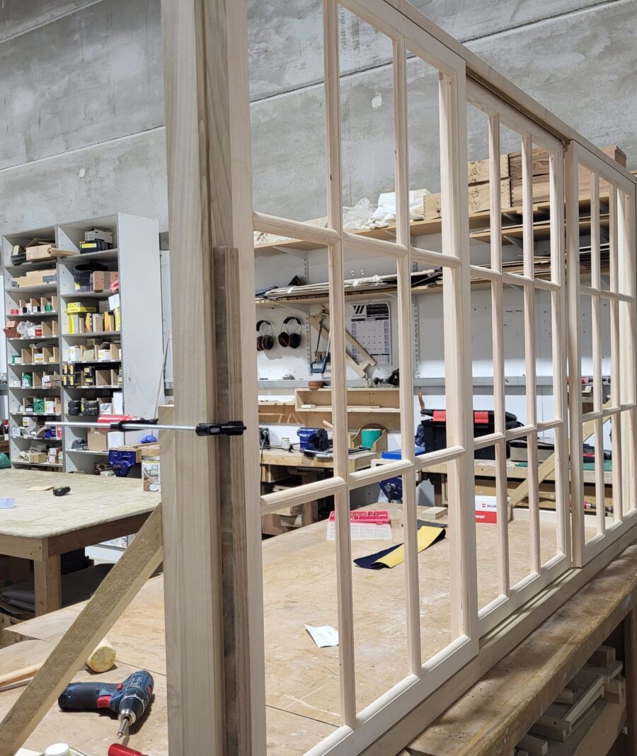 Bespoke cabinet making in the Guild Anderson workshop