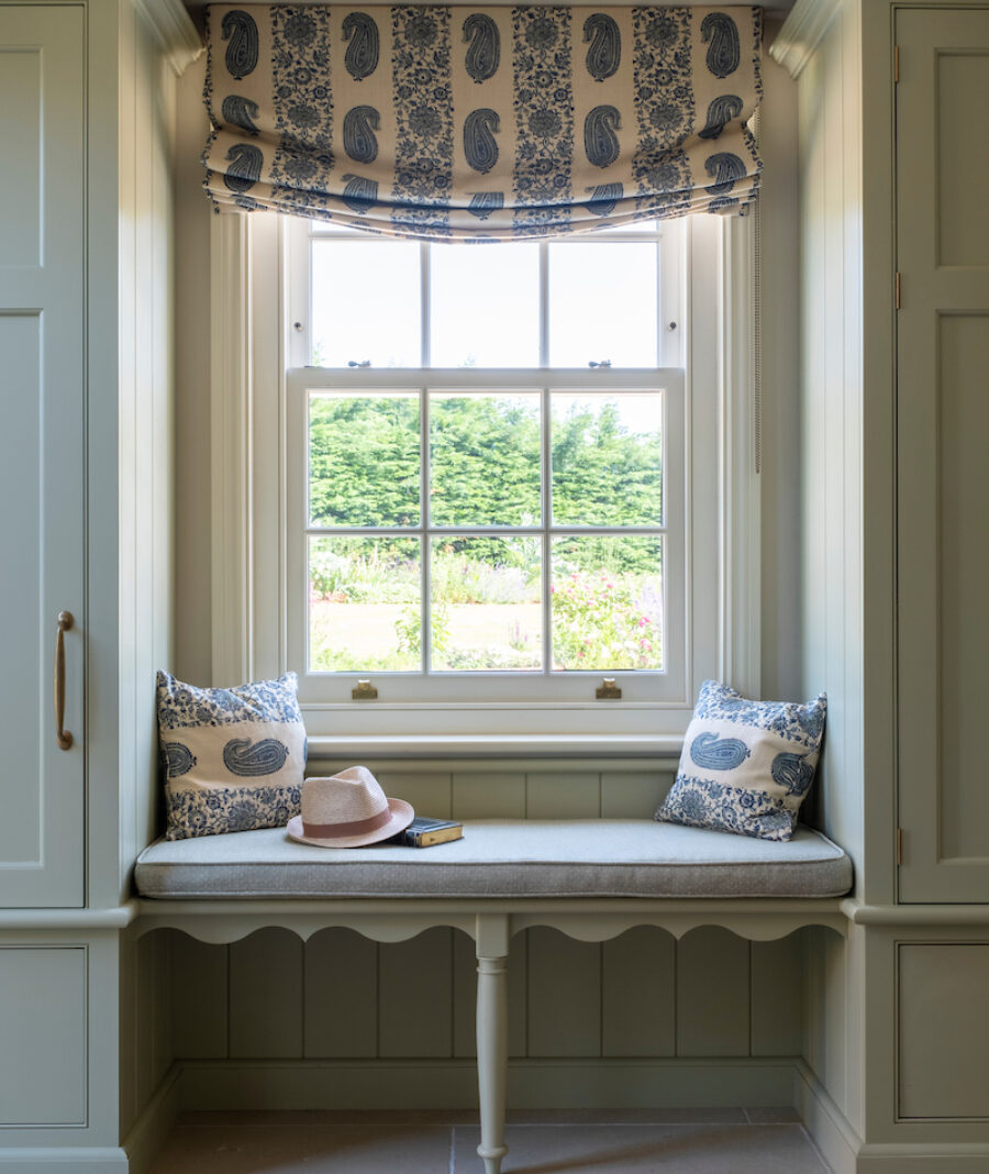 Elegant Boot room cabinetry for a Georgian house Elegant Boot room cabinetry for a Georgian house