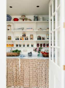 A Glazed Walk-In Pantry