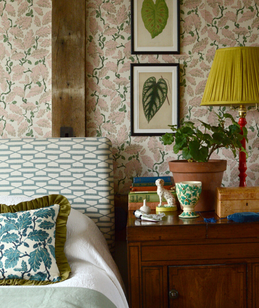 Fanny Shorter Mill Oak Wallpaper Design