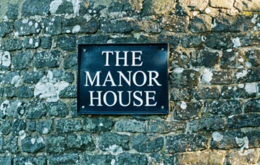The Manor House - English country house names explained