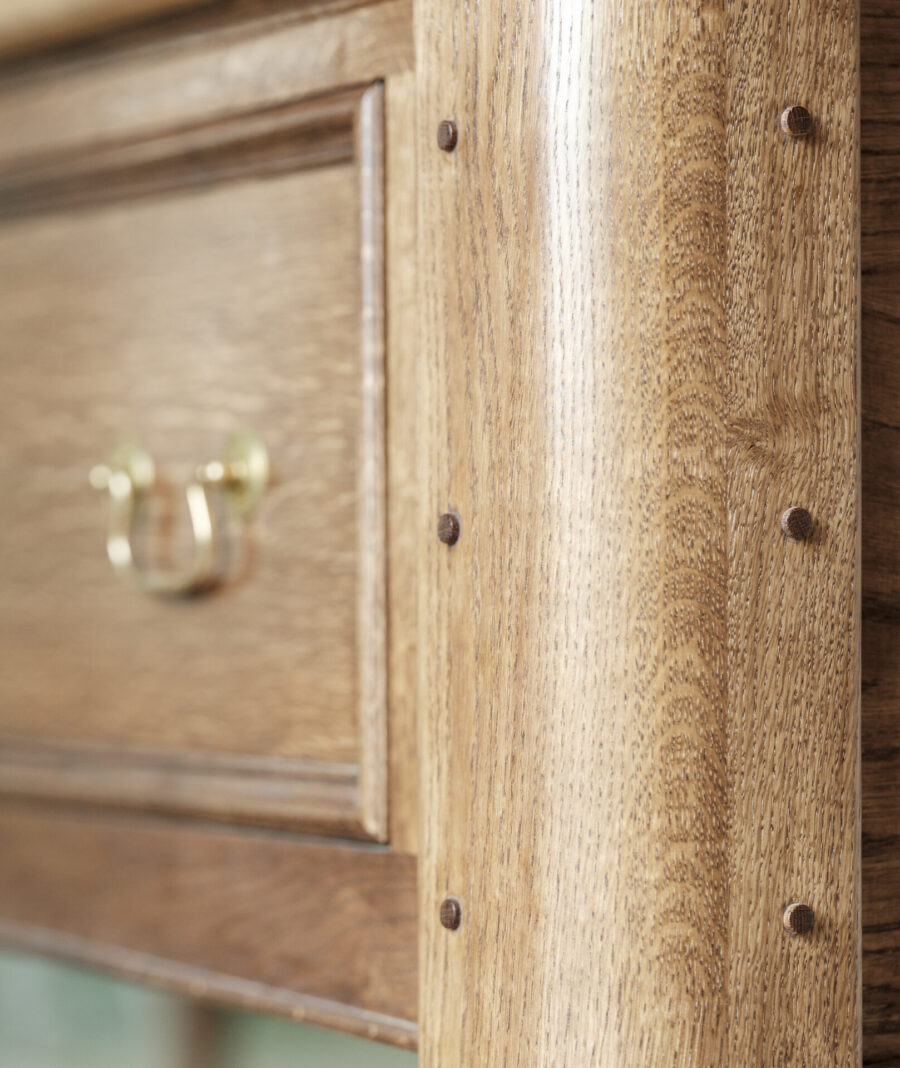 Bespoke Cook's Table kitchen island hand made in the Guild Anderson workshop
