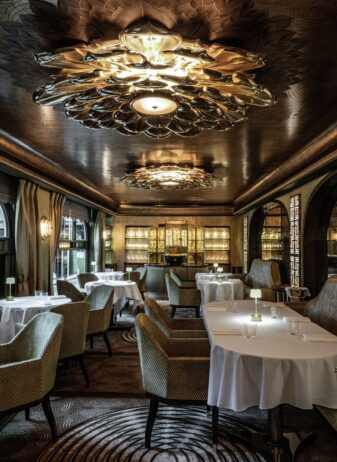 FRD - exquisite metal light at The Savoy