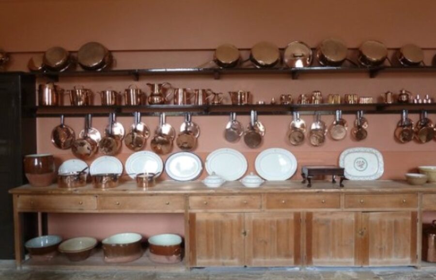 The Kitchen at Felbrigg Hall, Norfolk.  