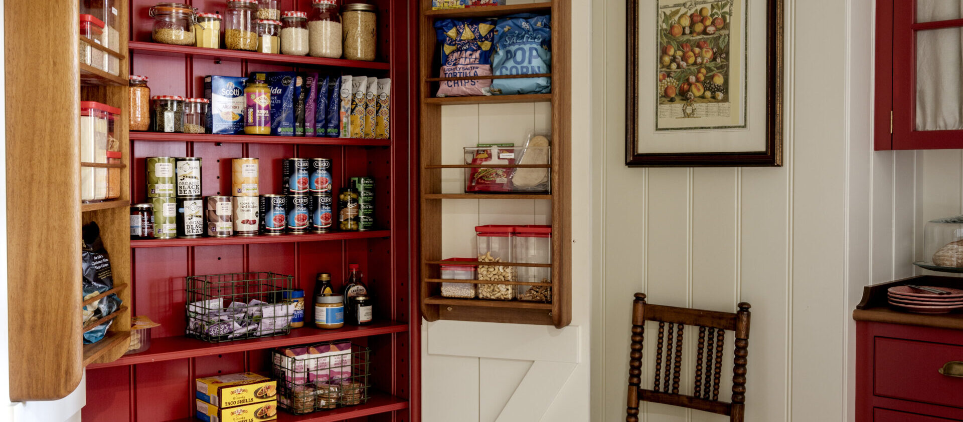A bespoke kitchen pantry design for a period house in central Winchester