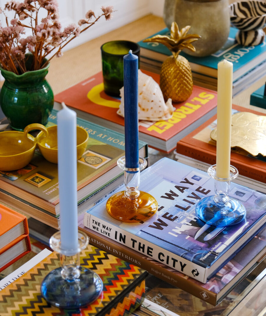 A selection of Issy Granger candle holders